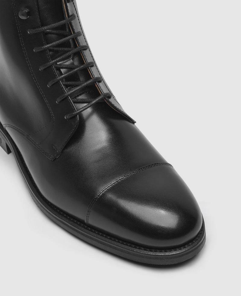 Shoepassion Winston CDB2 Derby Boot in Schwarz - Henry Stevens Shoepassion Verkauf