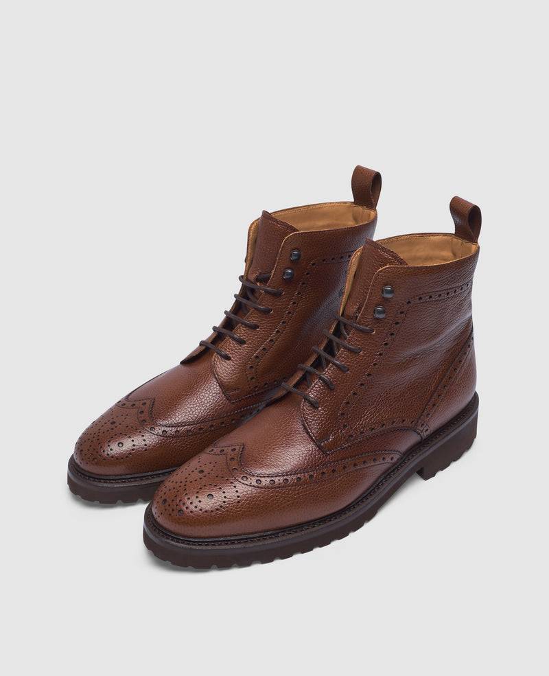 Shoepassion Winston FBDB6 Derby Boot in Mittelbraun - Henry Stevens Shoepassion Blitzverkäufe