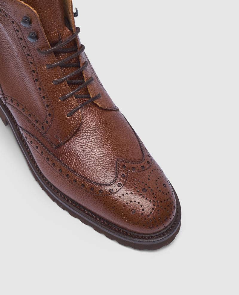 Shoepassion Winston FBDB6 Derby Boot in Mittelbraun - Henry Stevens Shoepassion Blitzverkäufe