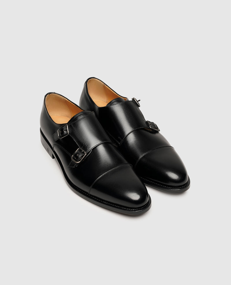 Shoepassion Rahmengenähter Doppel-Monkstrap Herrenschuh Henry Stevens Shoepassion Fabrik Onlineshop
