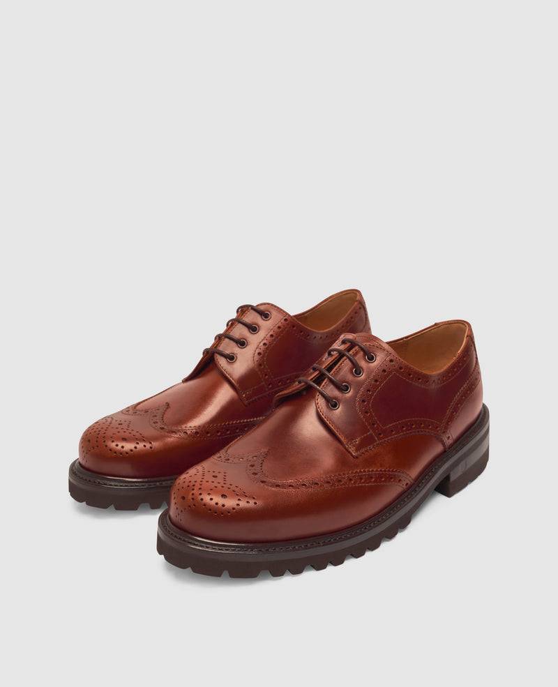 Shoepassion Harry FBD5 Derby in Mittelbraun - Henry Stevens Shoepassion Versandkostenfrei