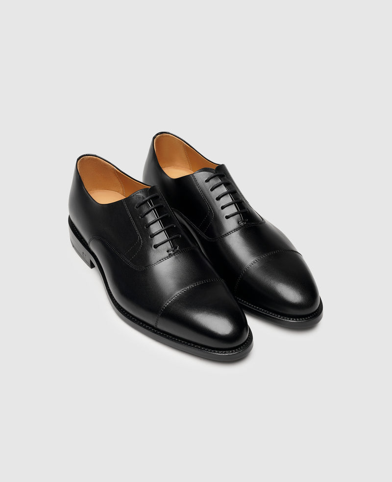Shoepassion Handgefertigter Captoe Oxford Herrenschuh Henry Stevens Shoepassion Großer Ausverkauf