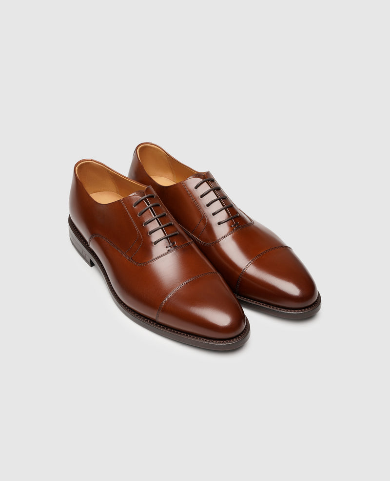 Shoepassion Handgefertigter Captoe Oxford Herrenschuh Henry Stevens Shoepassion Flash Sale