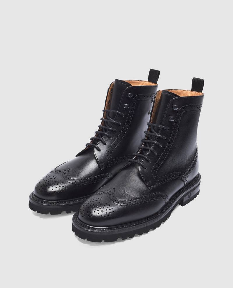 Shoepassion Bonnie FBDB5 Derby Boot in Schwarz - Henry Stevens Shoepassion Black Friday
