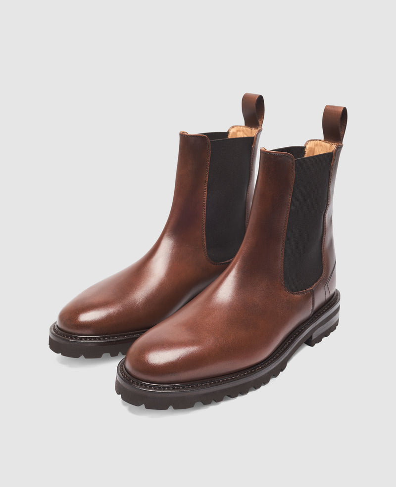 Shoepassion Bonnie CB5 Chelsea Boot in Mittelbraun - Henry Stevens Shoepassion Osterangebot