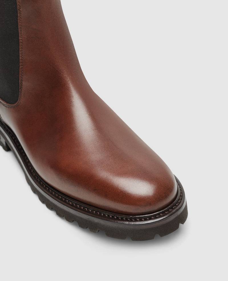 Shoepassion Bonnie CB5 Chelsea Boot in Mittelbraun - Henry Stevens Shoepassion Osterangebot