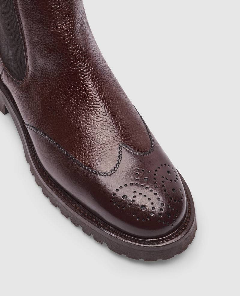 Shoepassion Bonnie FBCB3 Chelsea Boot in Dunkelbraun - Henry Stevens Shoepassion Vatertagsangebot