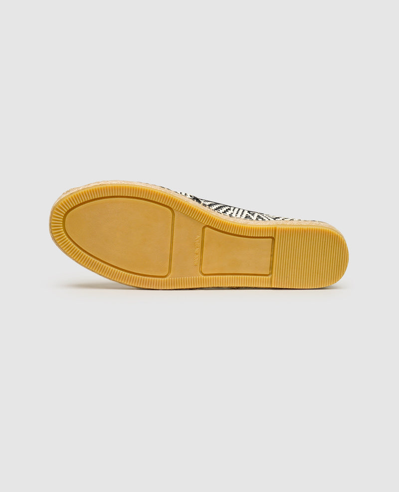 Shoepassion Gemusterte Espadrilles aus Textil Henry Stevens Shoepassion Blitzangebot