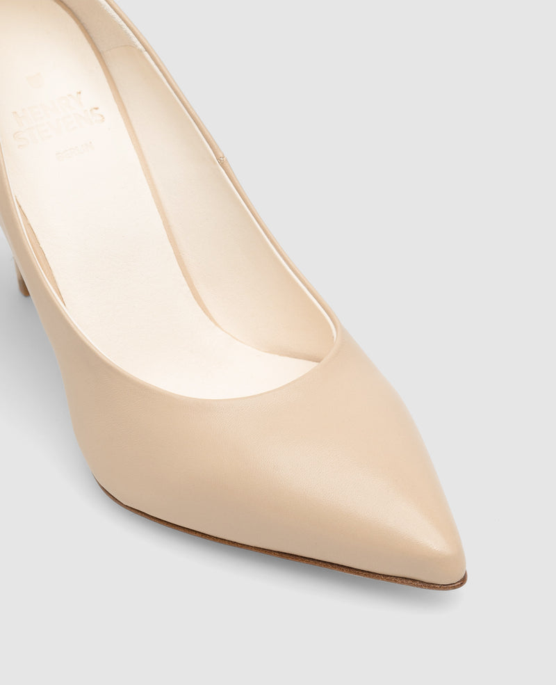 Shoepassion Handgefertigte Damen-Pumps aus weichem Kalbsleder| Henry Stevens Shoepassion Tiefpreis