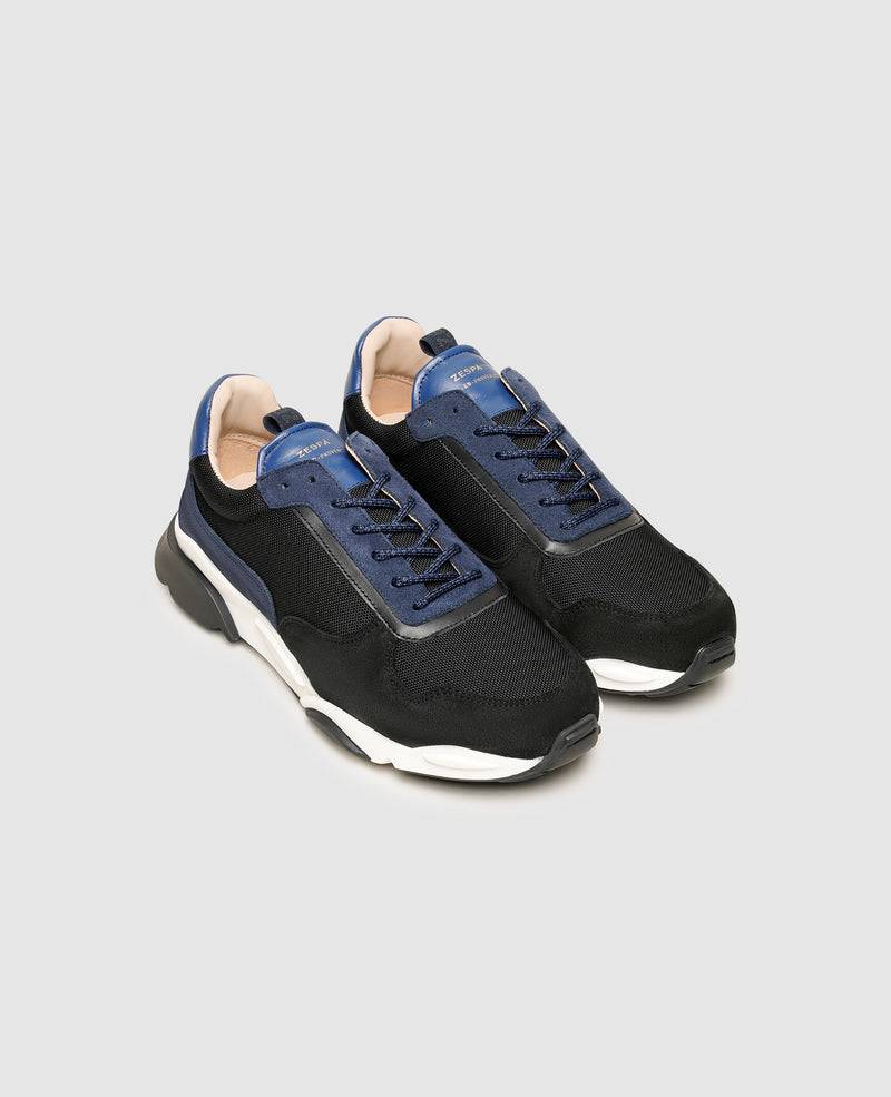 Shoepassion Dynamische Herren-Sneaker aus Leder und Textil| Zespà Shoepassion Neueste Stile