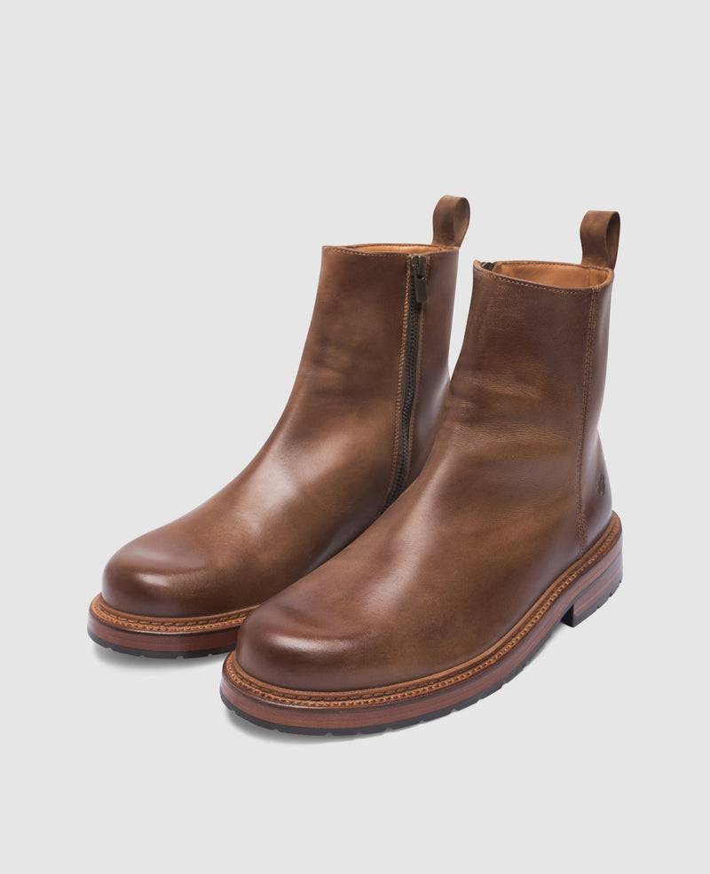 Shoepassion Rio Plain H Stiefelette in Caramel - Heinrich Dinkelacker Shoepassion Nur für heute