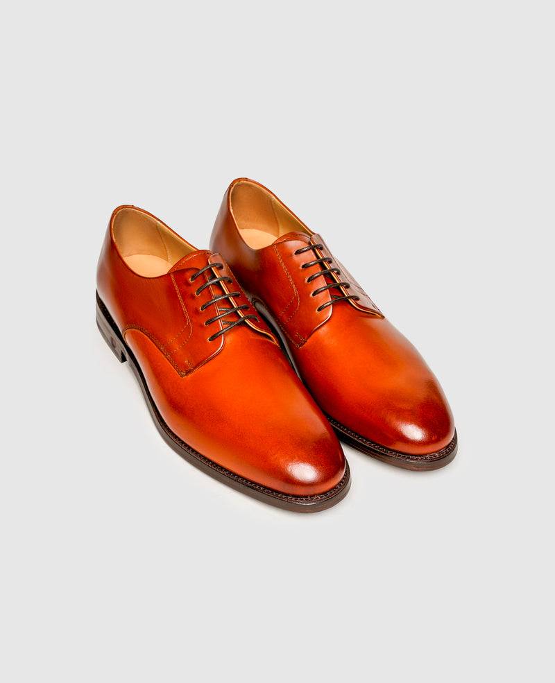 Shoepassion Rahmengenähte Plain Derby Herrenschuhe aus edlem Glattleder Shoepassion 2025