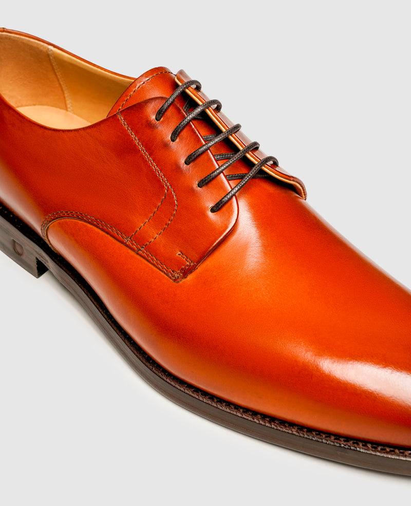 Shoepassion Rahmengenähte Plain Derby Herrenschuhe aus edlem Glattleder Shoepassion 2025