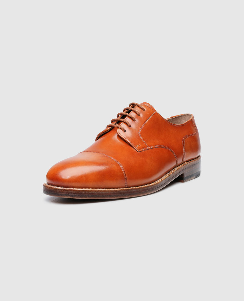 Shoepassion Heinrich Dinkelacker Captoe Derby aus Toscana Calf Shoepassion Neuheiten