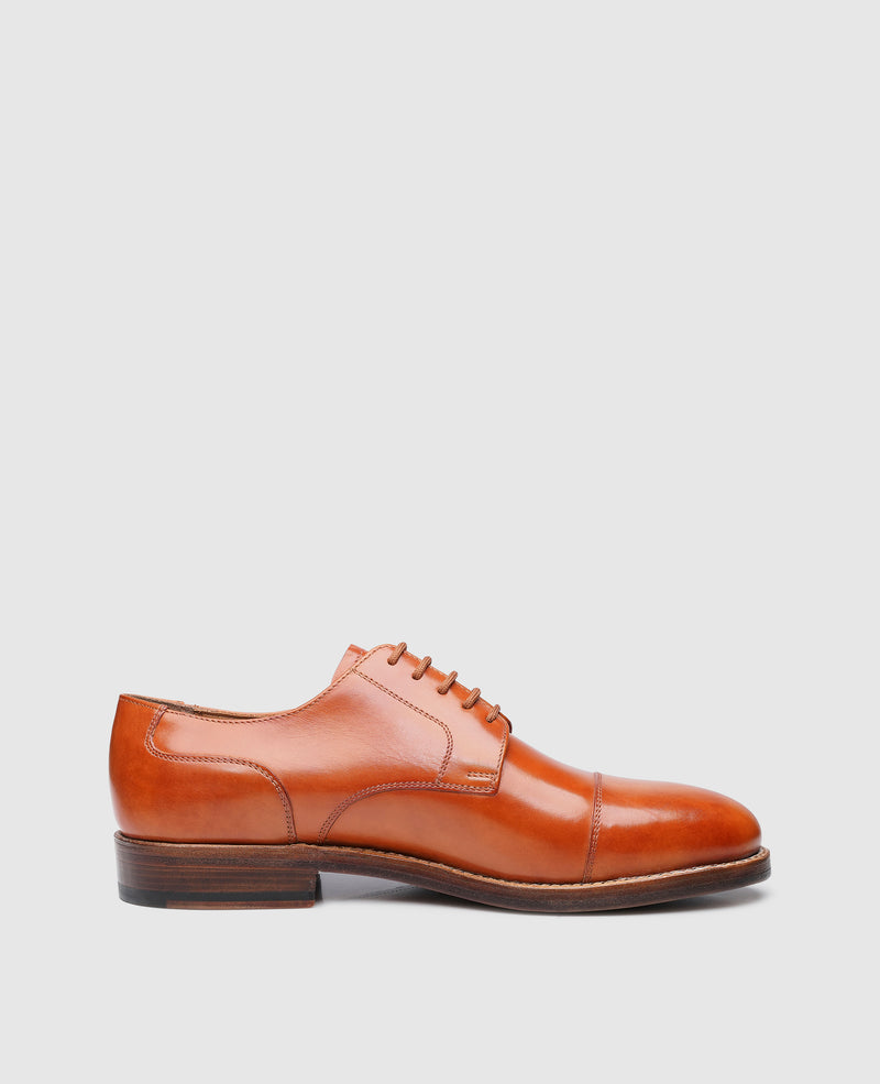 Shoepassion Heinrich Dinkelacker Captoe Derby aus Toscana Calf Shoepassion Neuheiten