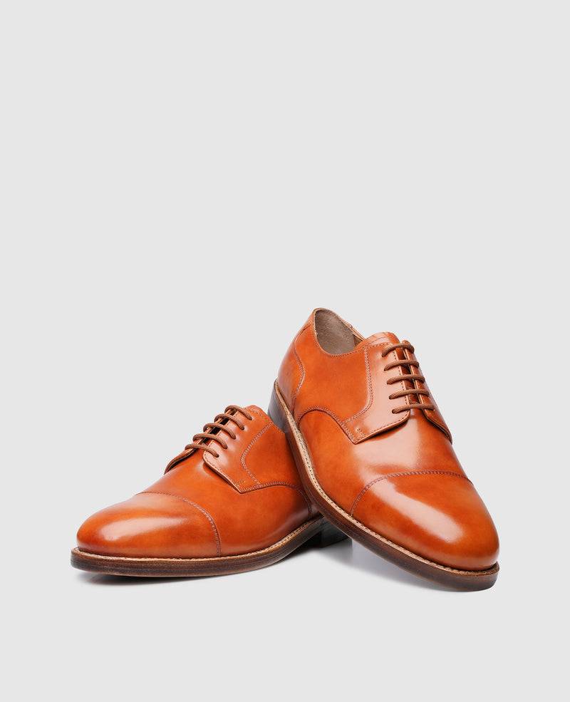 Shoepassion Heinrich Dinkelacker Captoe Derby aus Toscana Calf Shoepassion Neuheiten