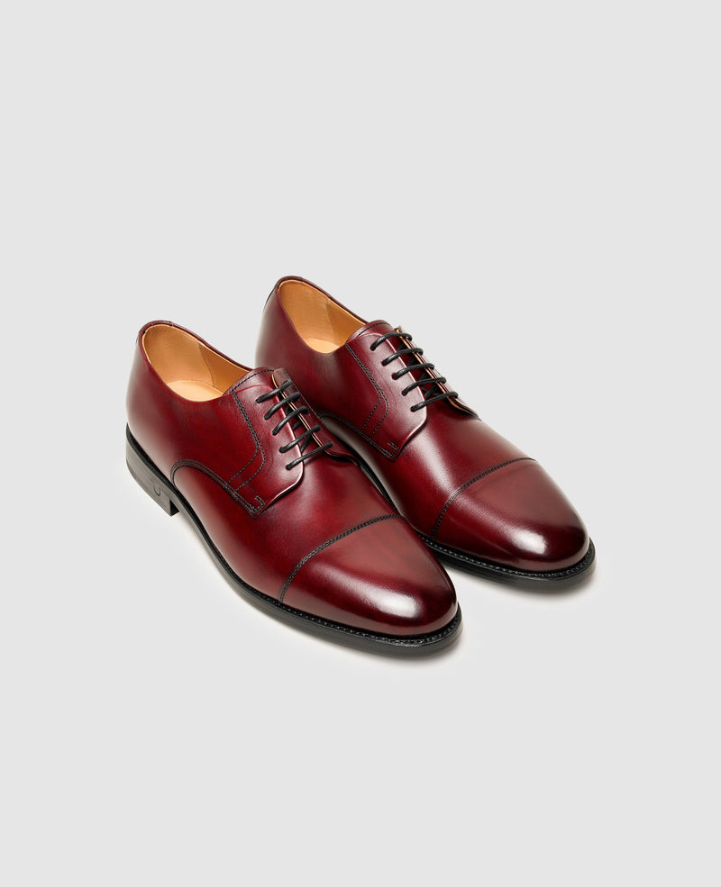 Shoepassion Rahmengenähter Derby Herrenschuh mit Patina Henry Stevens Shoepassion Wochenangebot