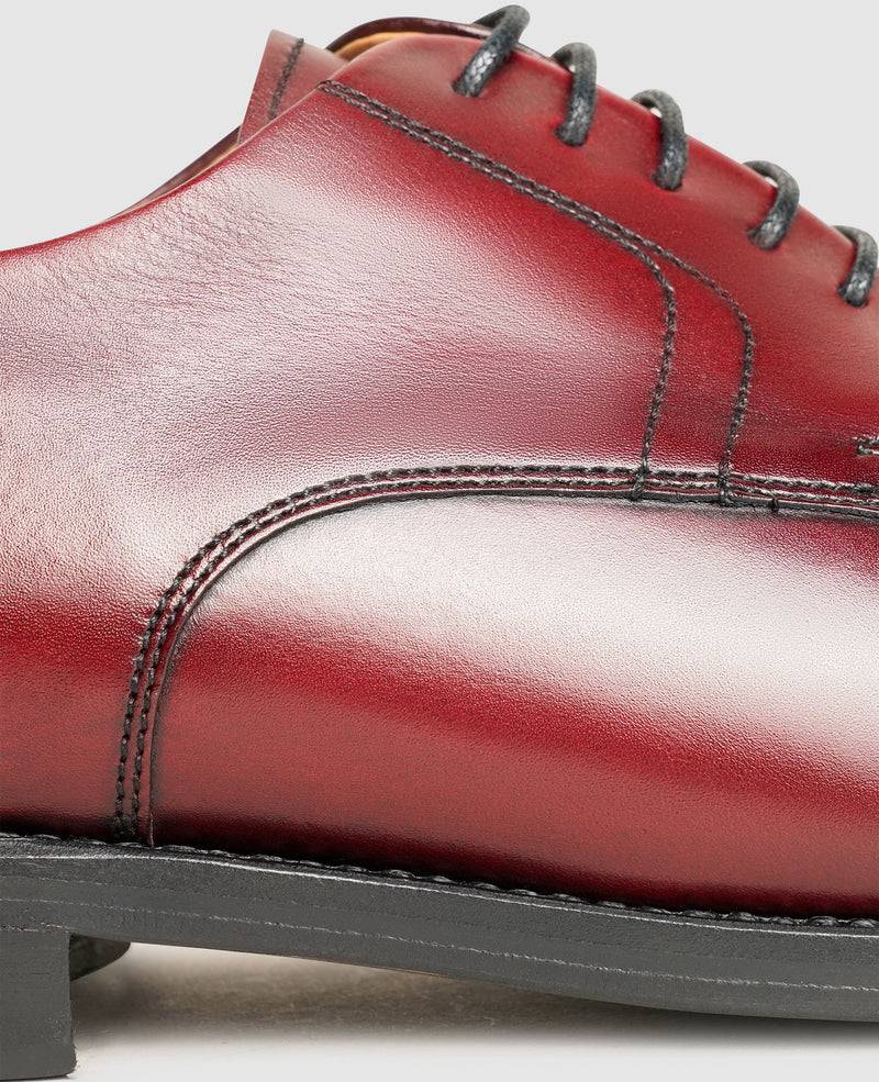 Shoepassion Rahmengenähter Derby Herrenschuh mit Patina Henry Stevens Shoepassion Wochenangebot