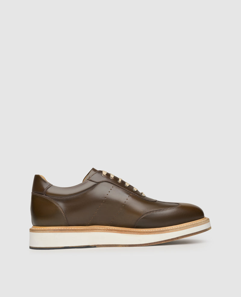 Shoepassion Edle Herren-Sneaker aus Cordovan-Leder Heinrich Dinkelacker Shoepassion Begrenzte Freigabe