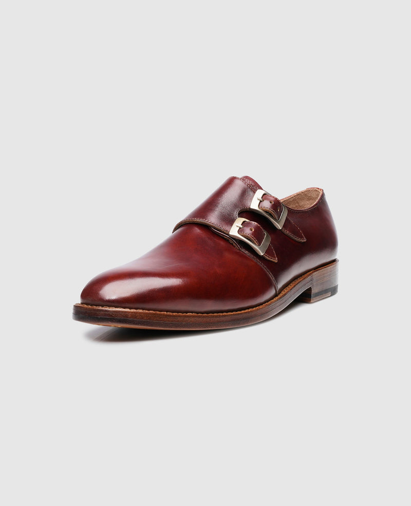 Shoepassion Heinrich Dinkelacker Doppel-Monkstrap für Herren aus Toscana Calf Shoepassion 50% Rabatt für begrenzte Zeit