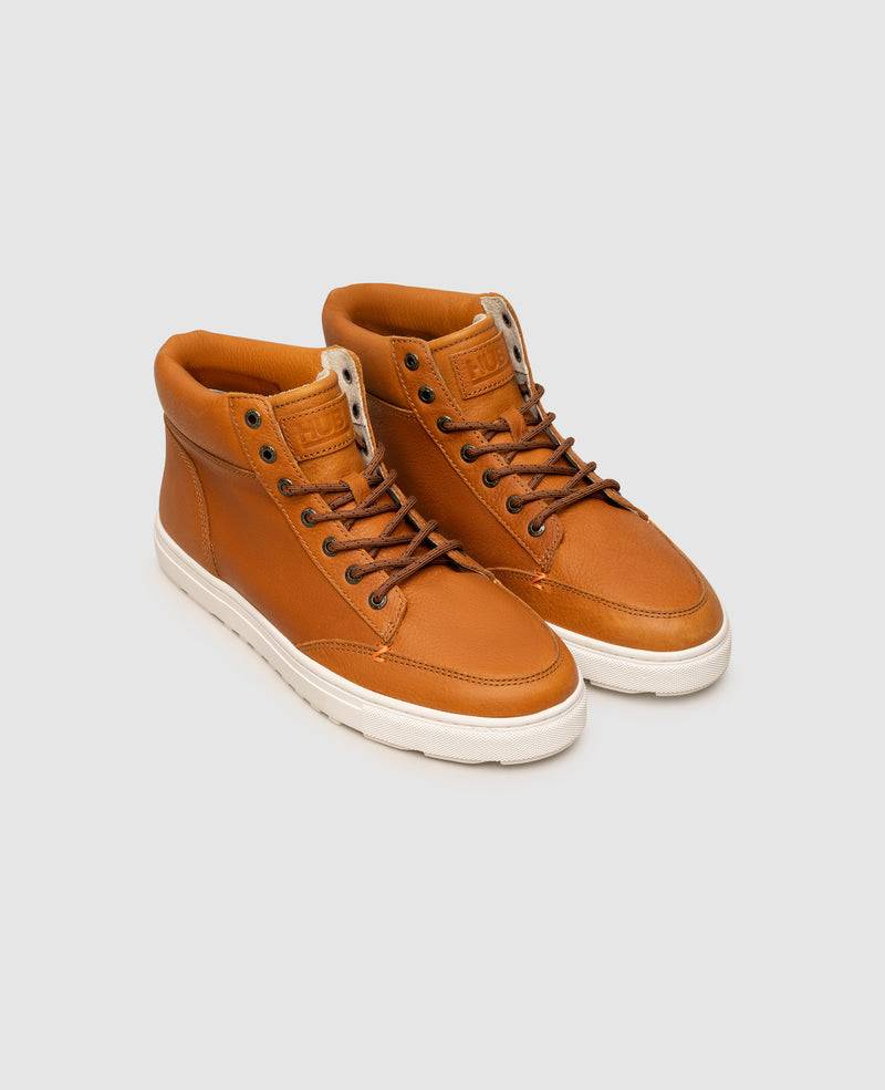Shoepassion Herren High-Top Sneaker aus Rauleder HUB bei Shoepassion Blitzverkäufe