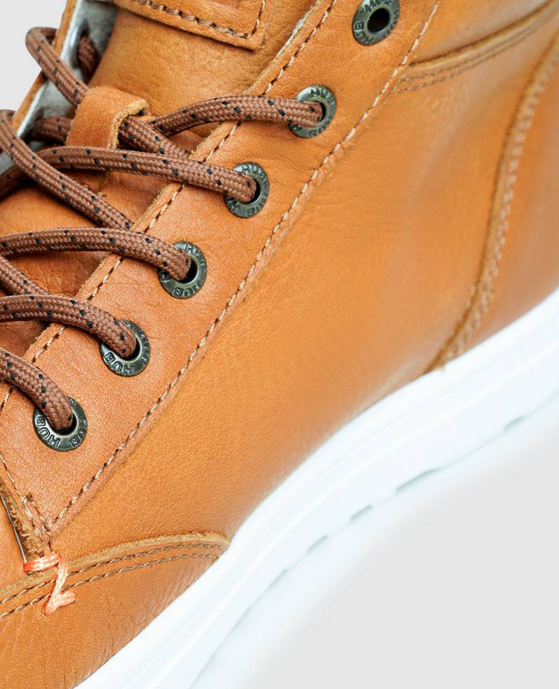 Shoepassion Herren High-Top Sneaker aus Rauleder HUB bei Shoepassion Blitzverkäufe