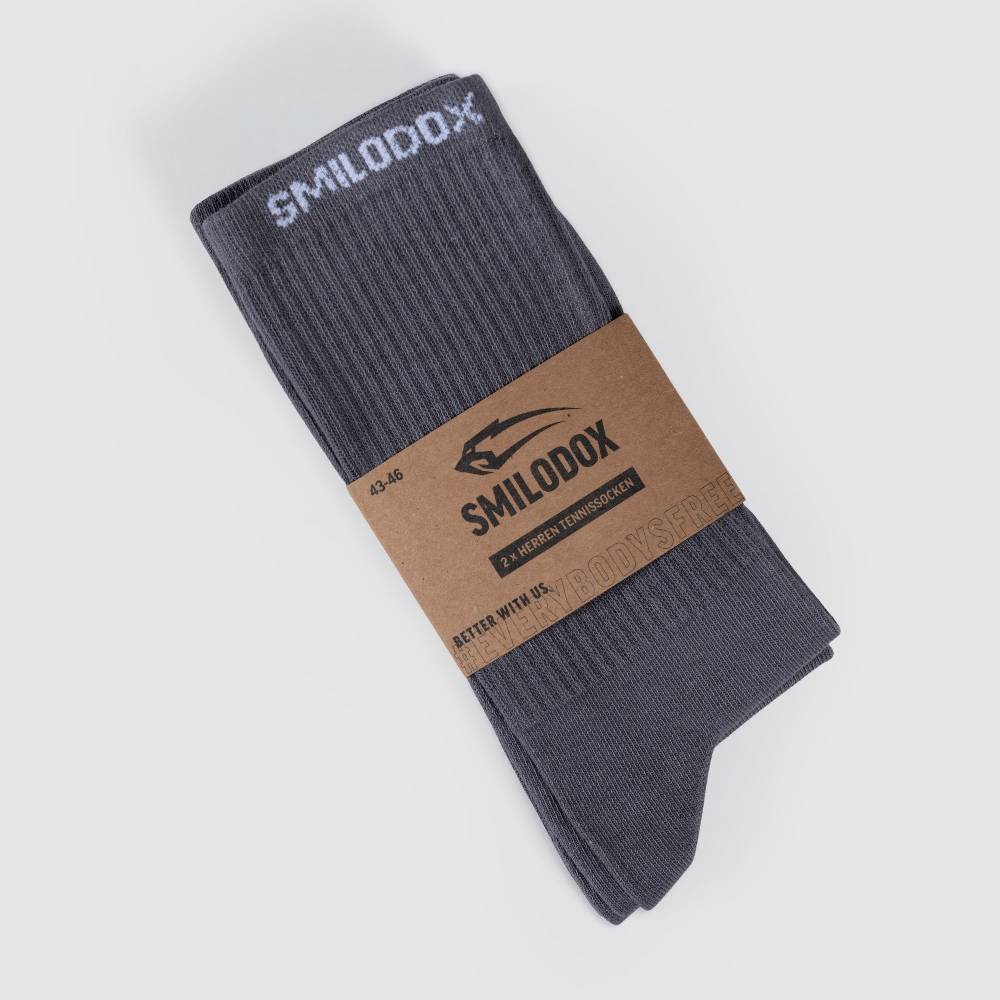 Smartsleep Herren Tennissocken 2er Pack Multicolor Nur noch ein Tag übrig
