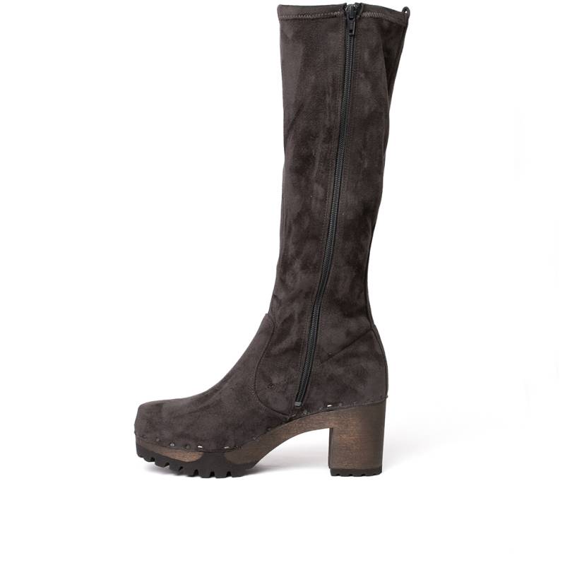 Softclox OLIVERA vegan Velourseffekt grau (dunkel) Großer Ausverkauf