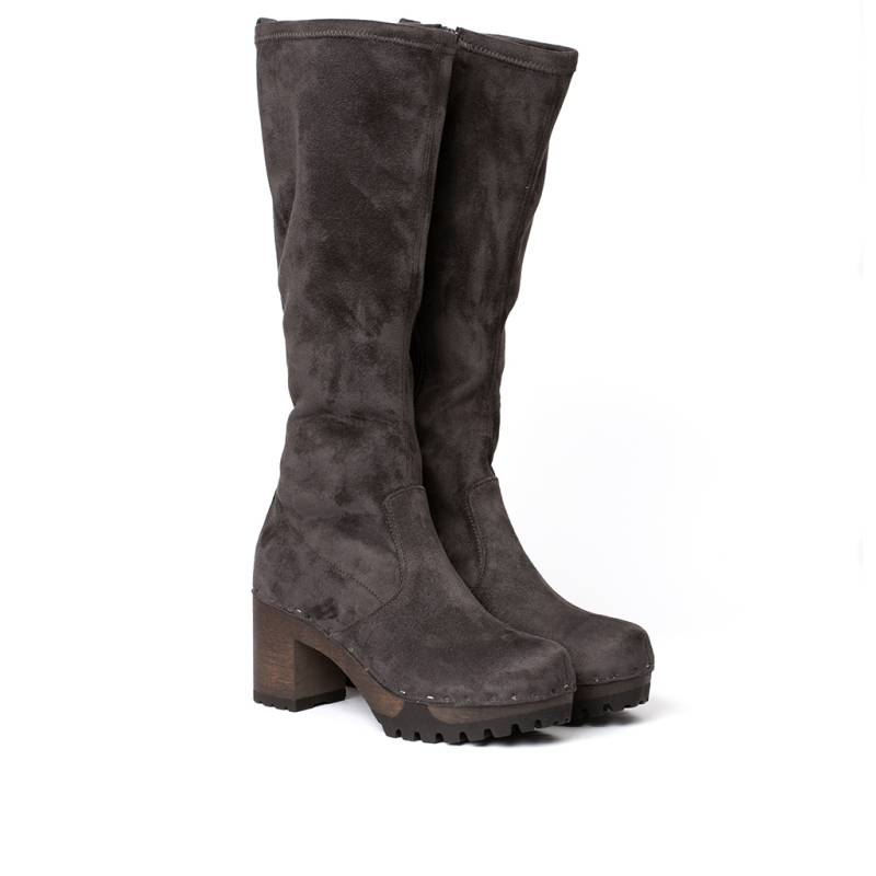 Softclox OLIVERA vegan Velourseffekt grau (dunkel) Großer Ausverkauf
