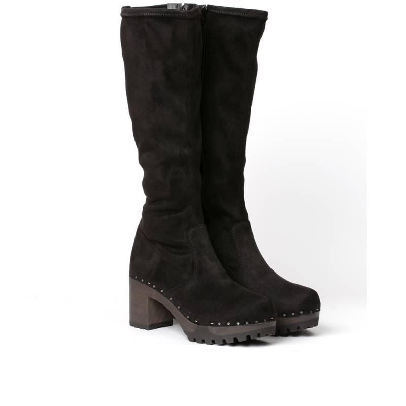 Softclox OLIVERA vegan Velourseffekt schwarz (dunkel) Flash Sale