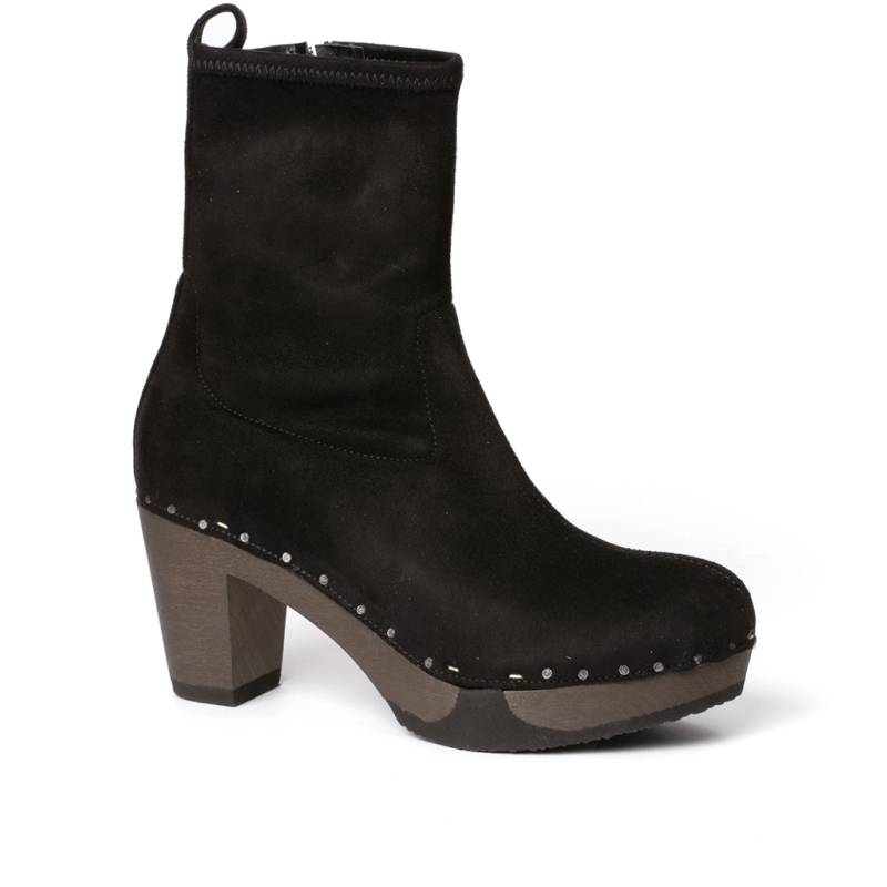 Softclox FABIA vegan Velourseffekt schwarz (dunkel)