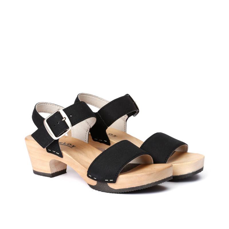 Softclox KEA vegan Velourseffekt schwarz (hazelnut) Valentinstagsangebot