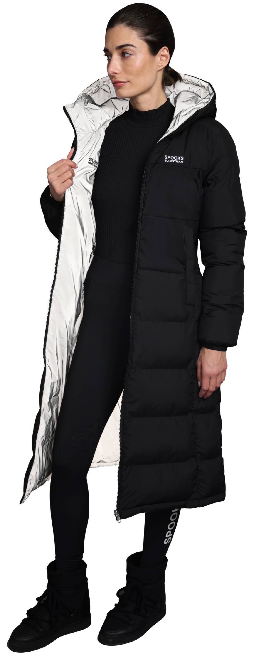Spooks Lanah Reversible Long Coat Reflective JETZT KAUFEN