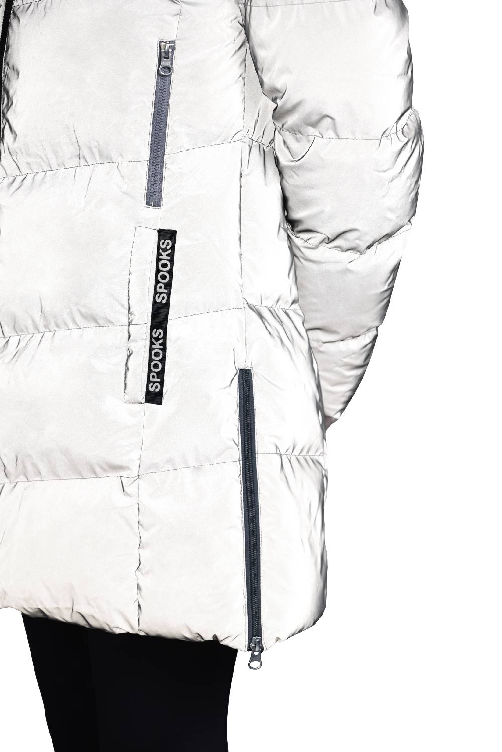 Spooks Malhina Coat Reflective Schlussverkauf
