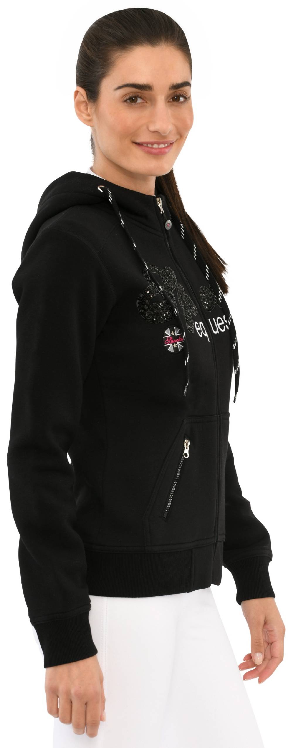 Spooks Roxie Sweat Jacket Sequin Schlussverkauf