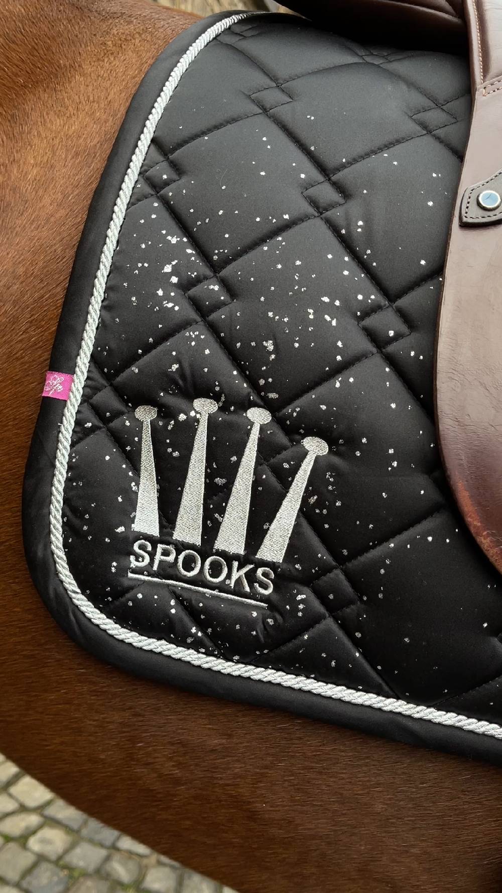 Spooks Dressage Pad Sparkle Großer Ausverkauf