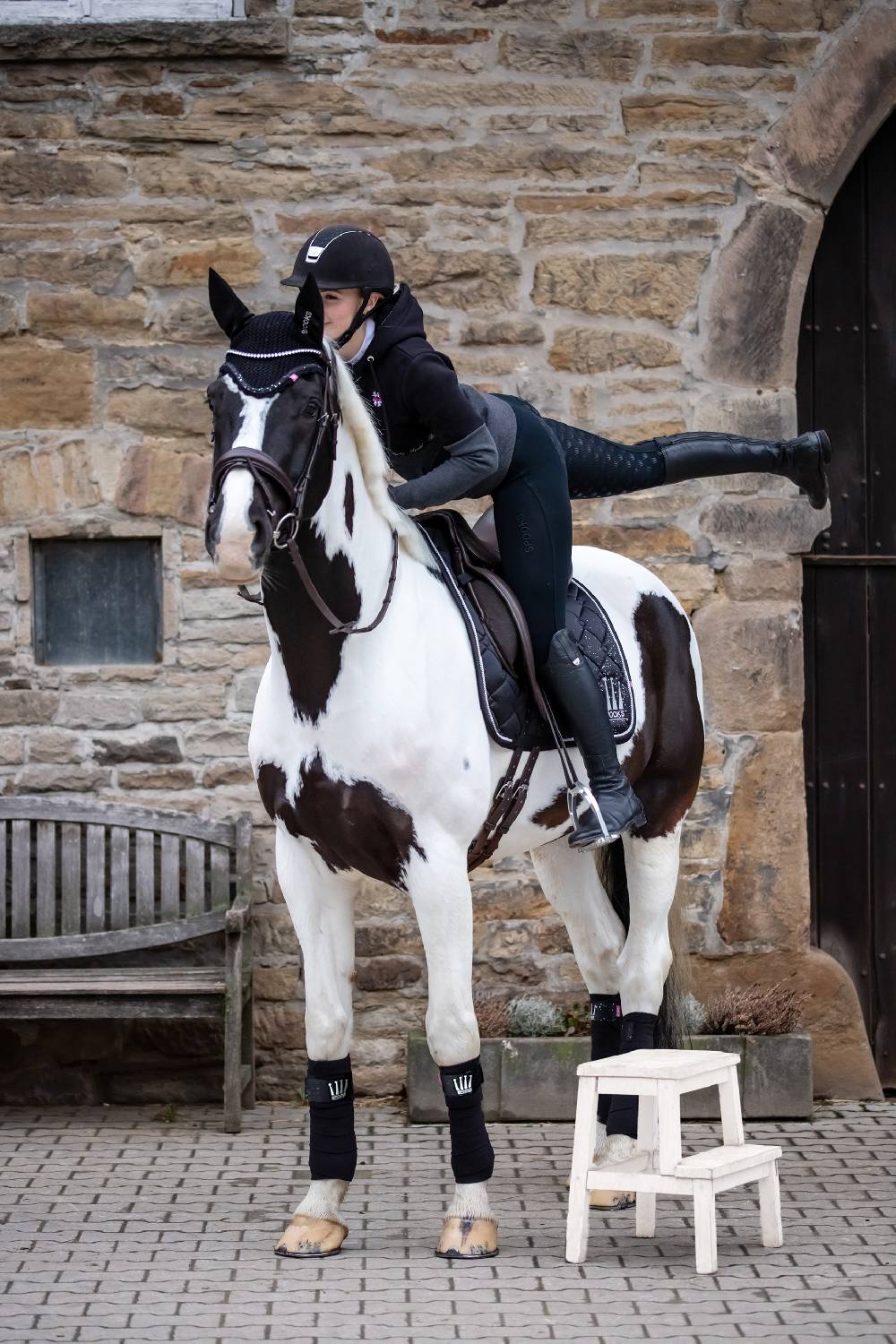 Spooks Dressage Pad Sparkle Großer Ausverkauf