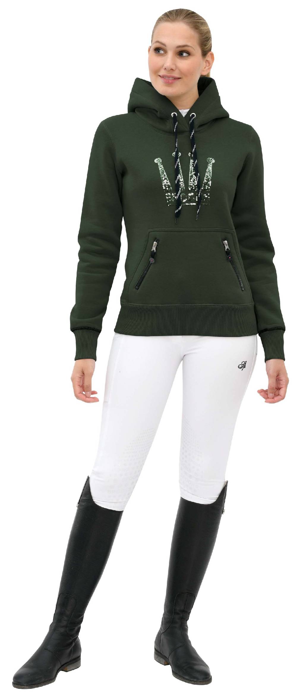 Spooks Crown Sequin Hoody
