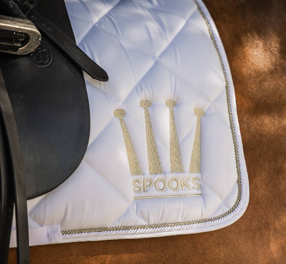 Spooks Dressage Pad Crown Shiny