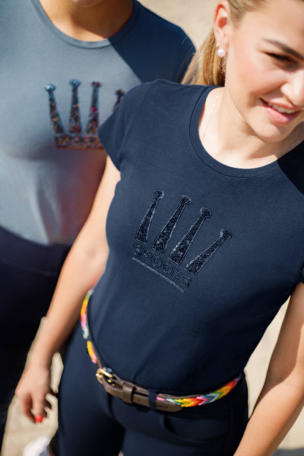 Spooks Crown Sequin Shirt Preisnachlass