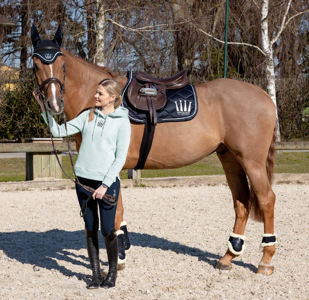 Spooks Fetlock Boots Teddy Velcro Nur für heute