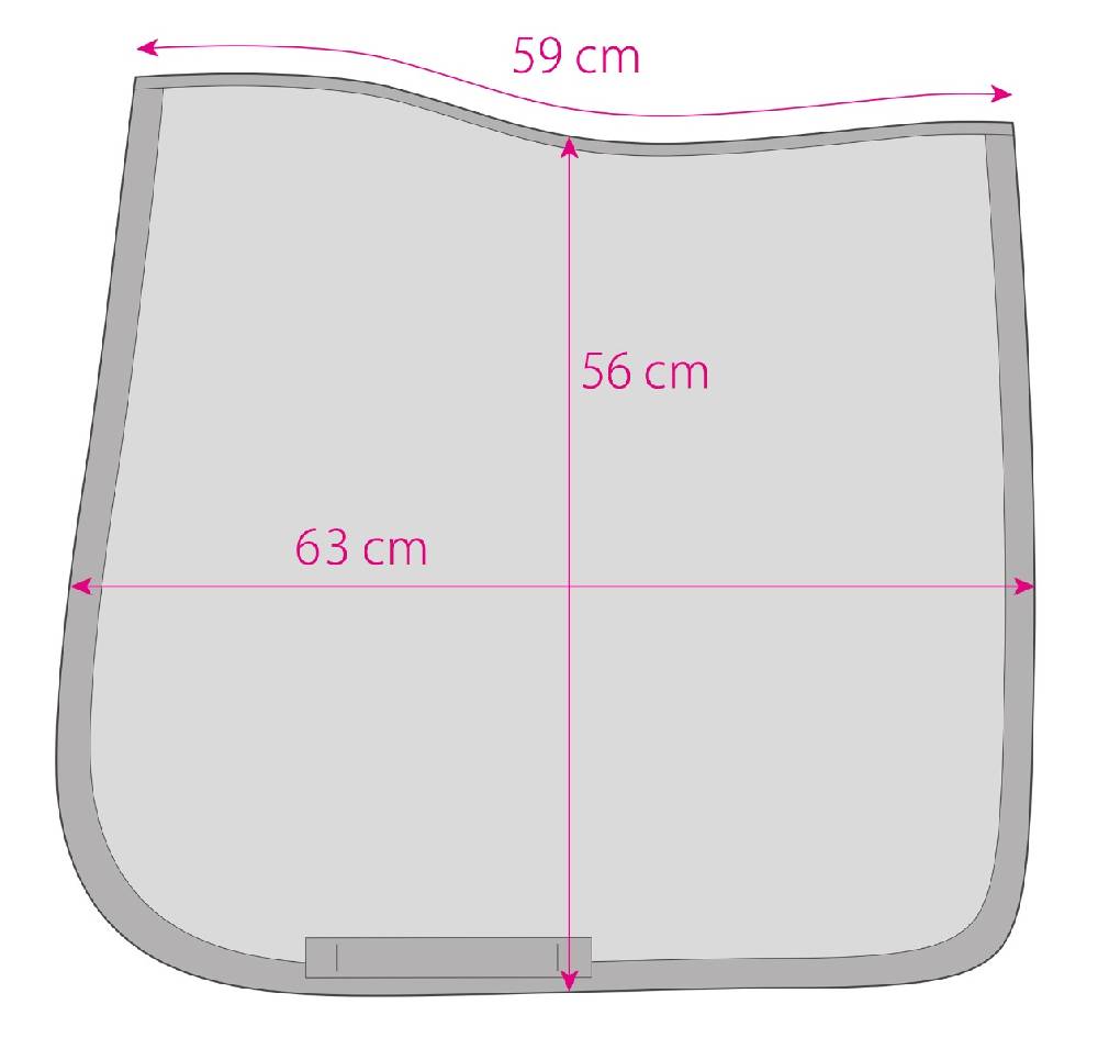 Spooks Dressage Pad Patch Shiny