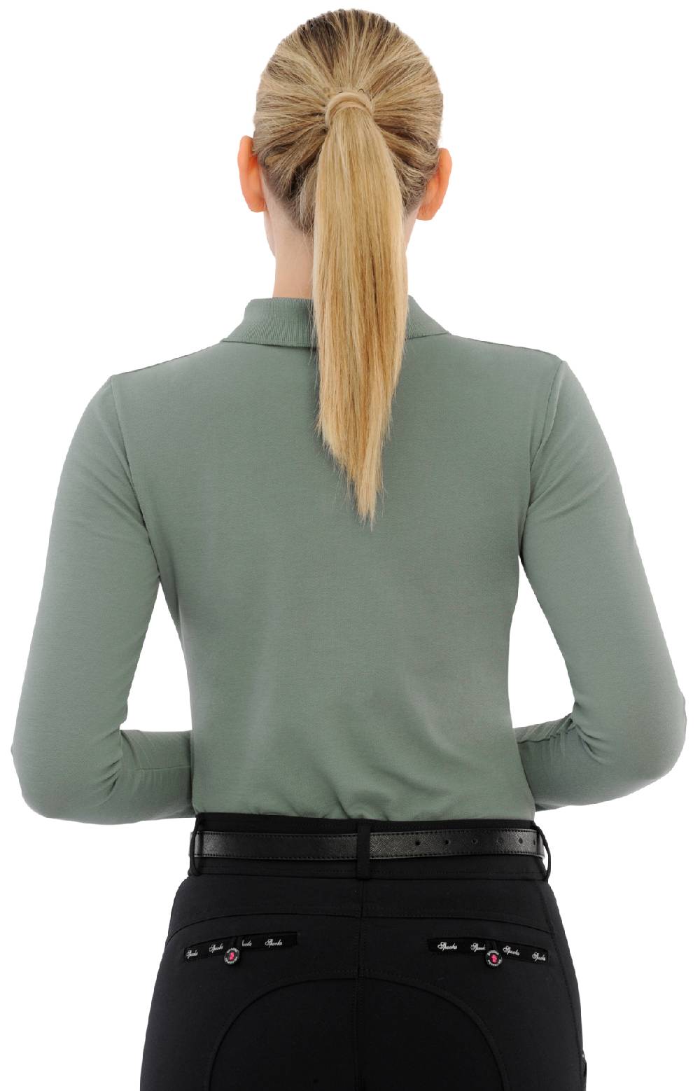Spooks Roxie Sequin Polo Longsleeve Saisonale Angebote