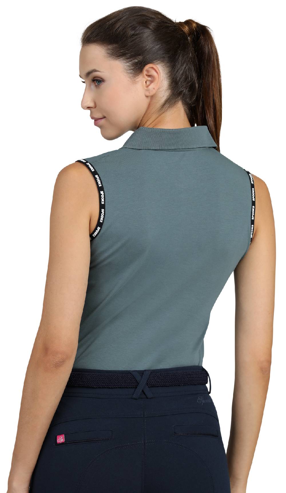 Spooks Jannah Polo Sleeveless im Angebot