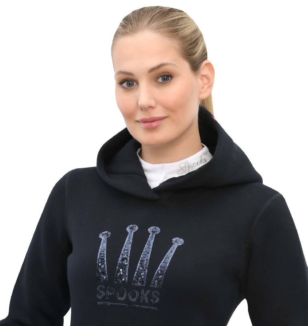 Spooks Crown Sequin Hoody Große Rabatte