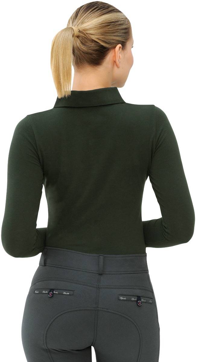 Spooks Roxie Sequin Polo Longsleeve Online Shopping