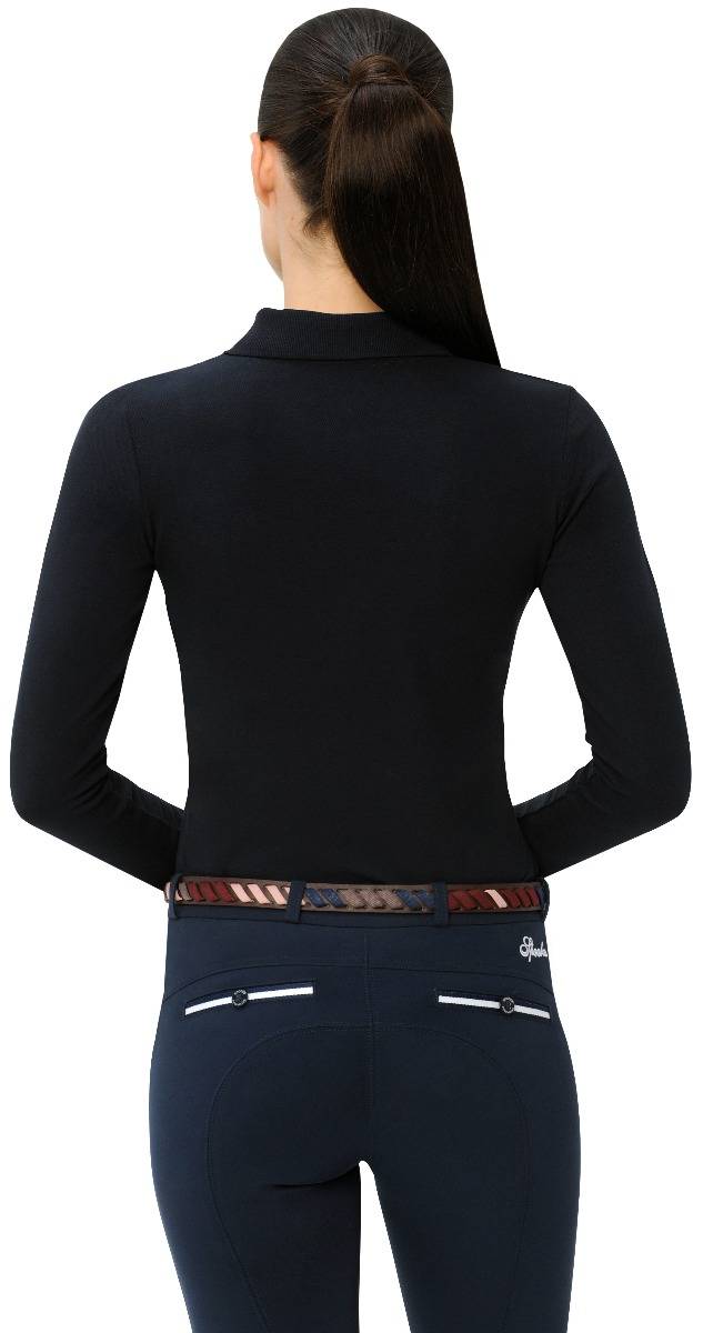 Spooks Roxie Sequin Polo Longsleeve Nur für heute