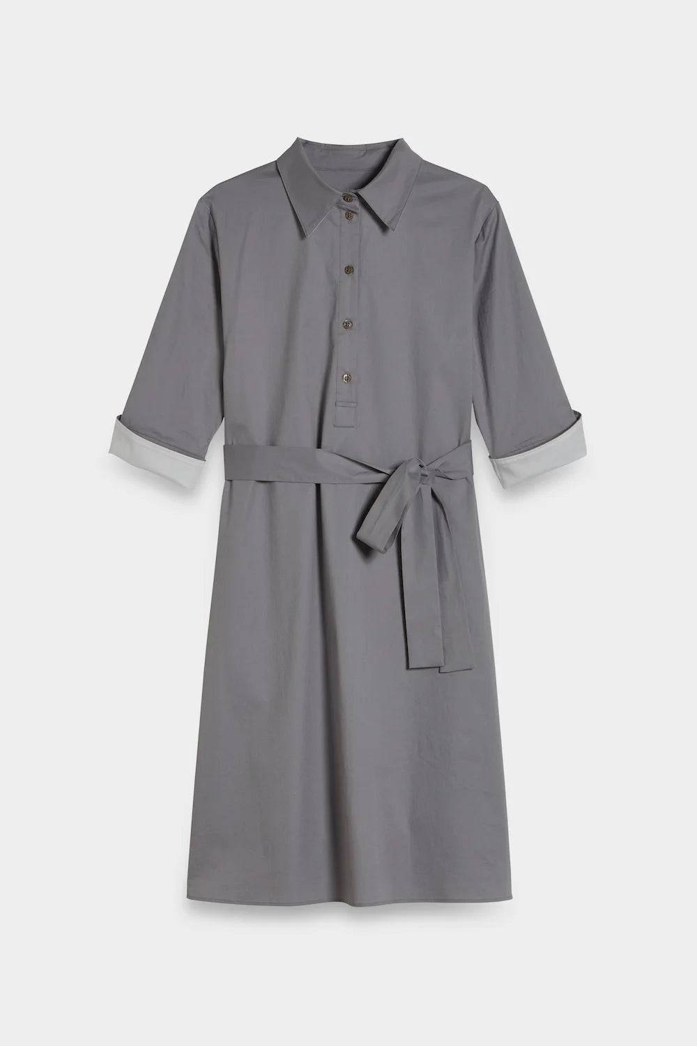 Spoon Golf Long Poplin Shirt-Dress