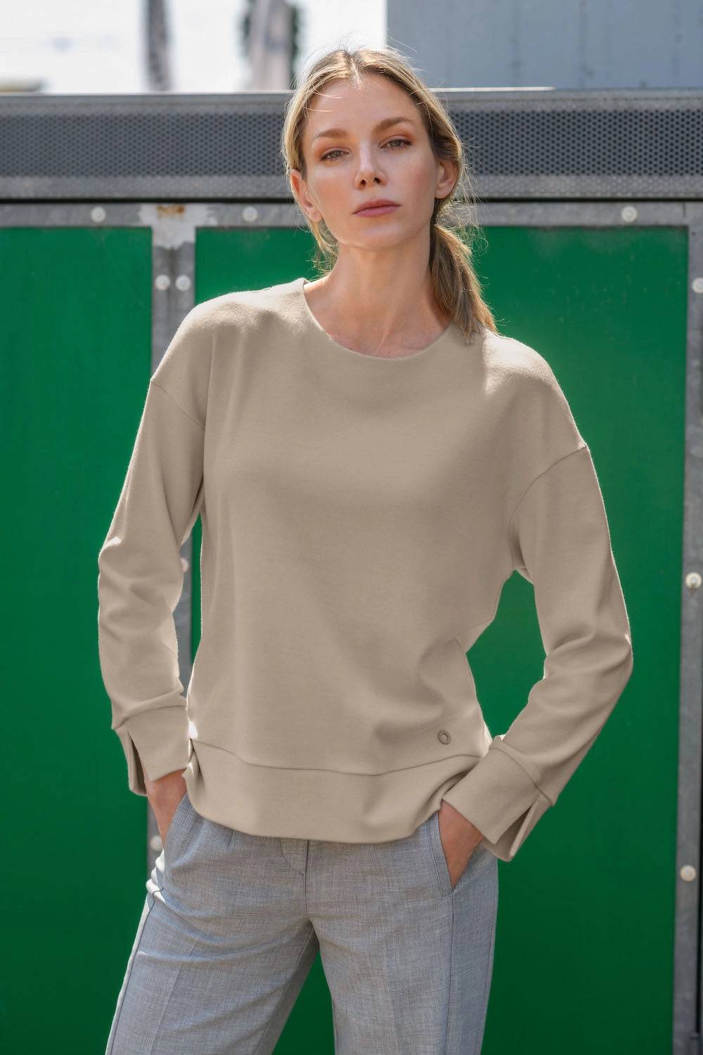 Spoon Golf Round Neck Jersey Sweater Online