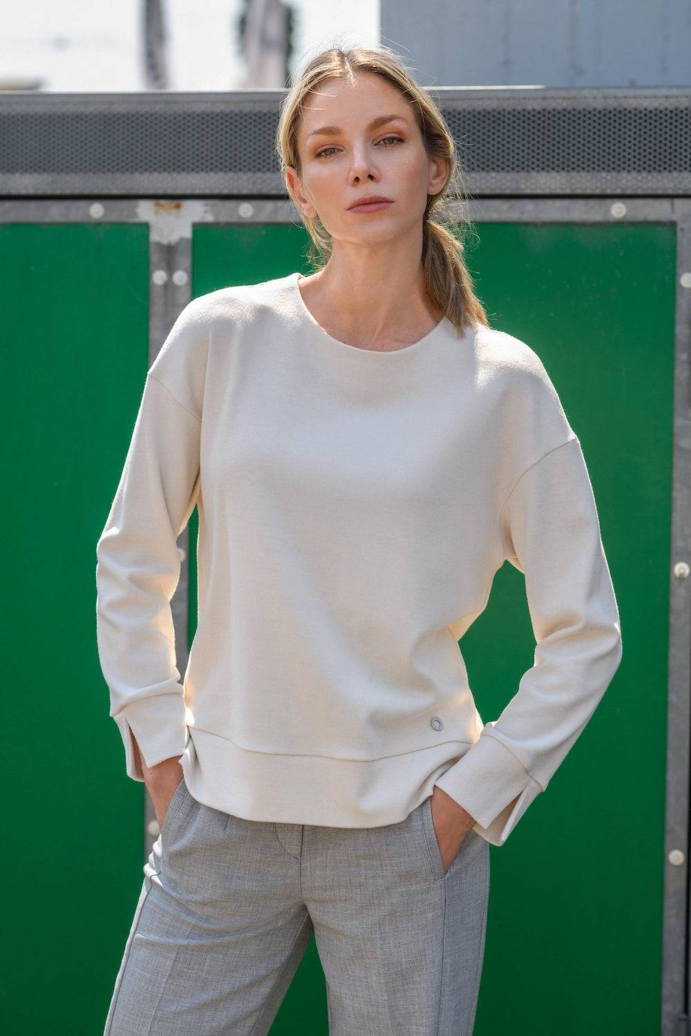 Spoon Golf Round Neck Jersey Sweater